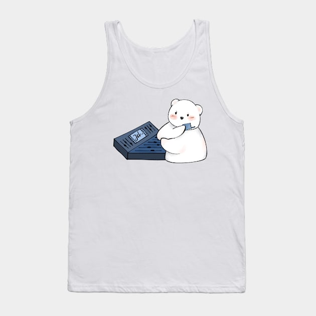 SOUND ENGINEER BEAR Tank Top by GambarGrace